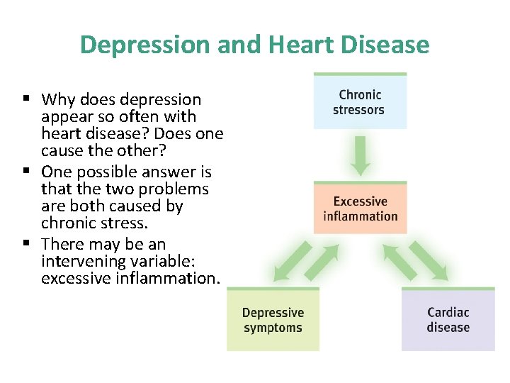Depression and Heart Disease § Why does depression appear so often with heart disease?