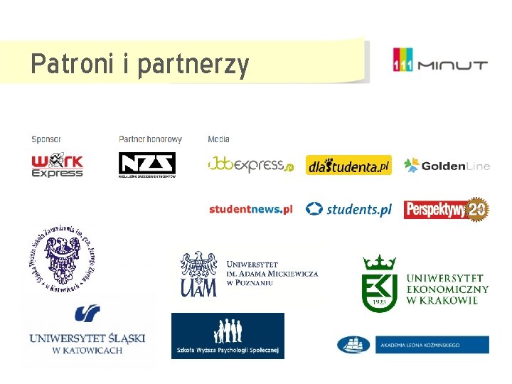 Patroni i partnerzy 