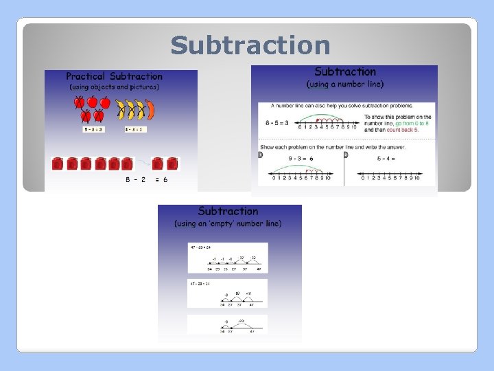 Subtraction Subtraction