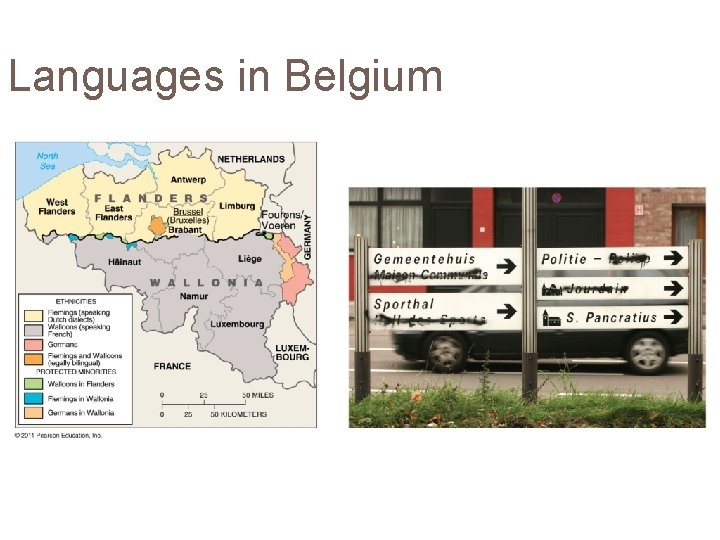 Languages in Belgium Figure 5 -23 