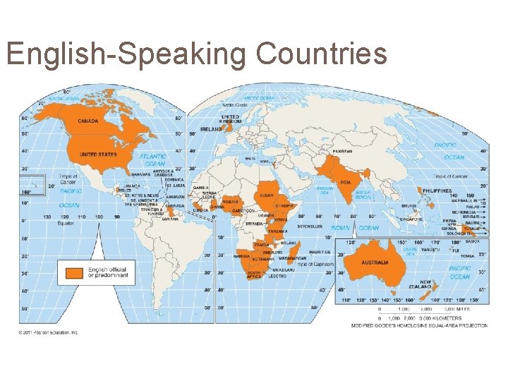 English-Speaking Countries Figure 5 -2 
