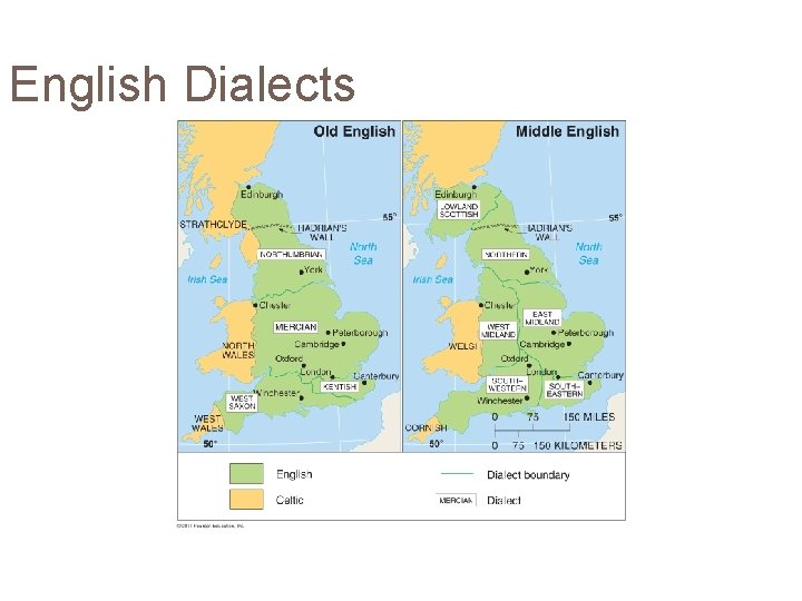 English Dialects Figure 5 -5 