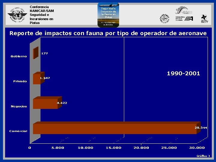 Conferencia NAM/CAR/SAM Seguridad e Incursiones en Pistas Seguridad e Incursión de la Fauna en