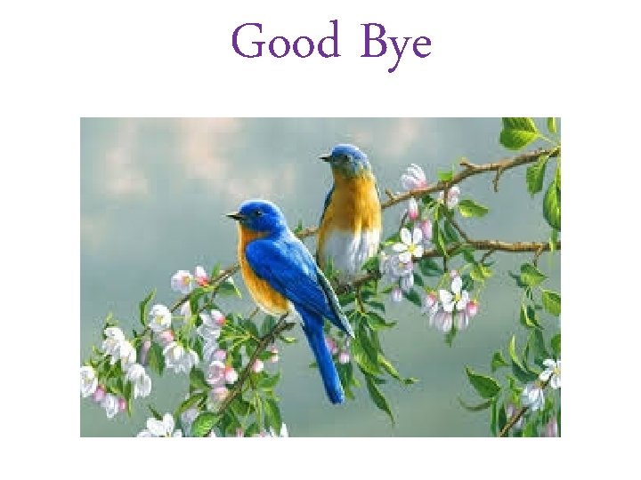 Good Bye 