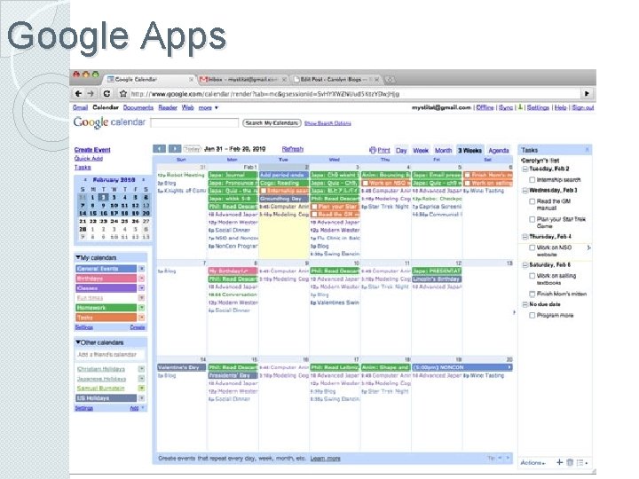 Google Apps 