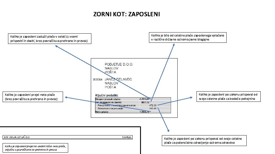 ZORNI KOT: ZAPOSLENI Koliko je zaposleni zaslužil plače v celoti (z vsemi prispevki in