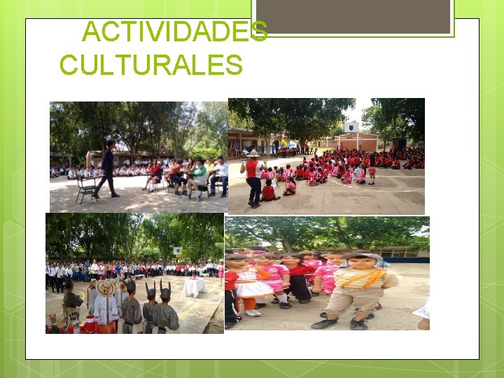 ACTIVIDADES CULTURALES 