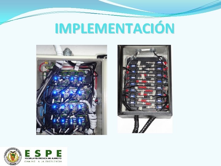 IMPLEMENTACIÓN 