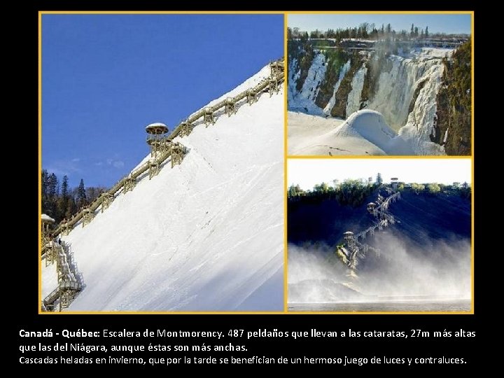 Canadá - Québec: Escalera de Montmorency. 487 peldaños que llevan a las cataratas, 27 Canadá - Québec: Escalera de Montmorency. 487 peldaños que llevan a las cataratas, 27