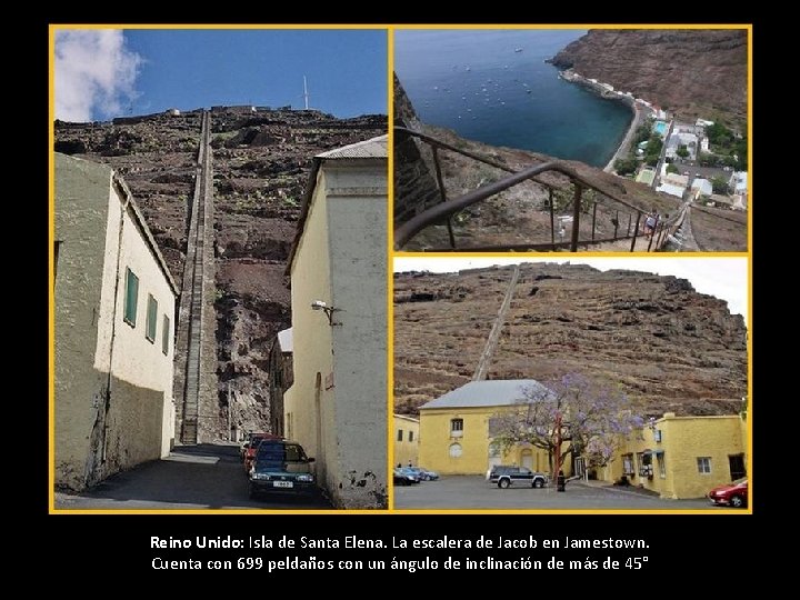 Reino Unido: Isla de Santa Elena. La escalera de Jacob en Jamestown. Cuenta con Reino Unido: Isla de Santa Elena. La escalera de Jacob en Jamestown. Cuenta con