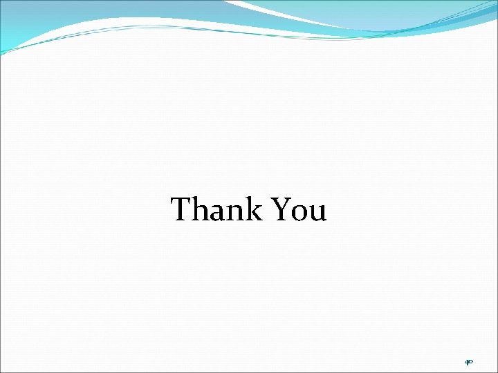 Thank You 40 Thank You 40