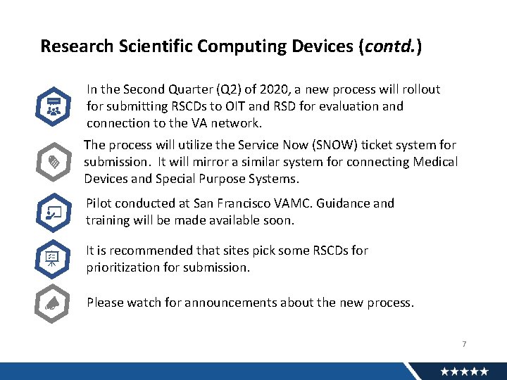 Research Scientific Computing Devices (contd. ) In the Second Quarter (Q 2) of 2020,