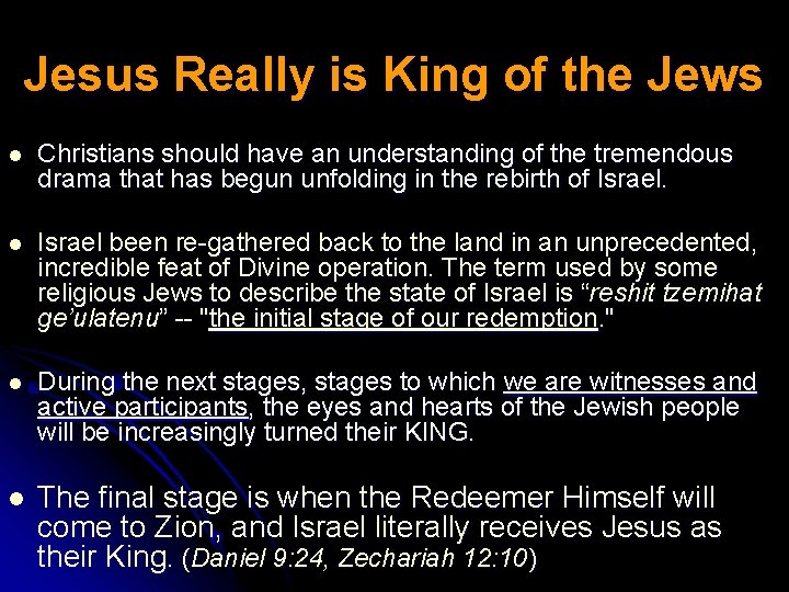 Jesus Really is King of the Jews l Christians should have an understanding of