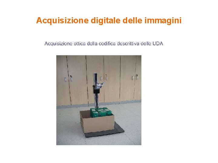 Acquisizione digitale delle immagini 