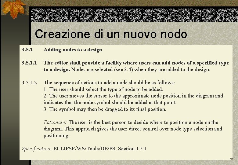 Creazione di un nuovo nodo 3. 5. 1 Adding nodes to a design 3.