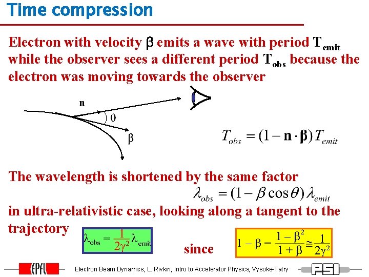 Click Time to compression edit Master title style Electron with velocity emits a wave Click Time to compression edit Master title style Electron with velocity emits a wave