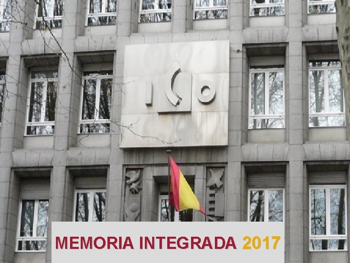 MEMORIA INTEGRADA 2017 