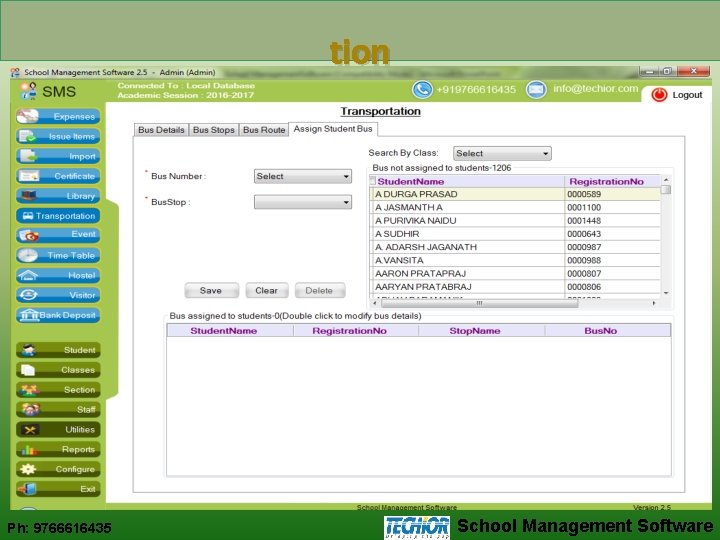 tion Ph: 9766616435 School Management Software tion Ph: 9766616435 School Management Software