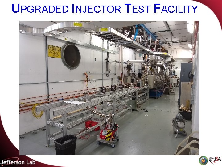 UPGRADED INJECTOR TEST FACILITY 