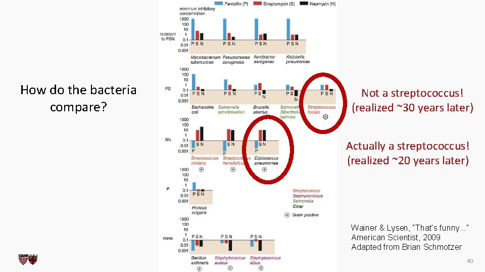 How do the bacteria compare? Not a streptococcus! (realized ~30 years later) Actually a How do the bacteria compare? Not a streptococcus! (realized ~30 years later) Actually a