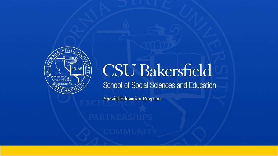 Special Education Program 