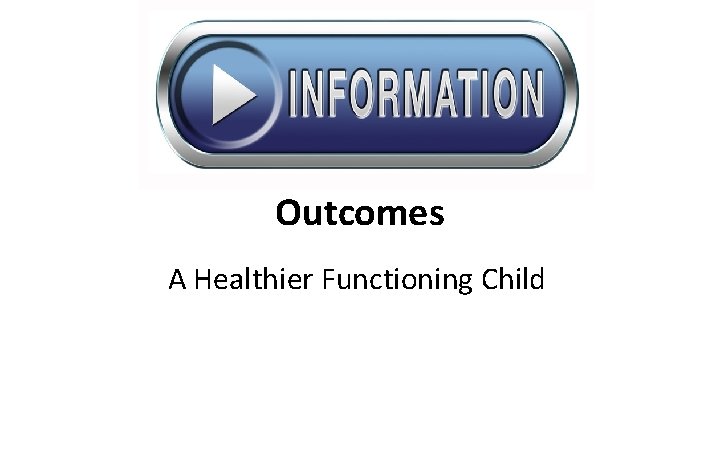 Outcomes A Healthier Functioning Child 