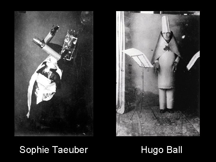 Sophie Taeuber Hugo Ball 