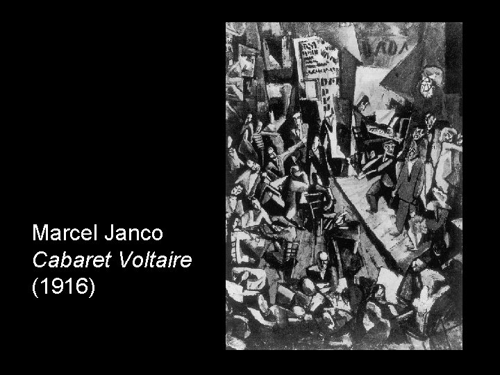 Marcel Janco Cabaret Voltaire (1916) 