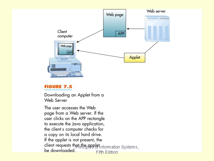 Figure 7. 5 Principles of Information Systems, Fifth Edition 