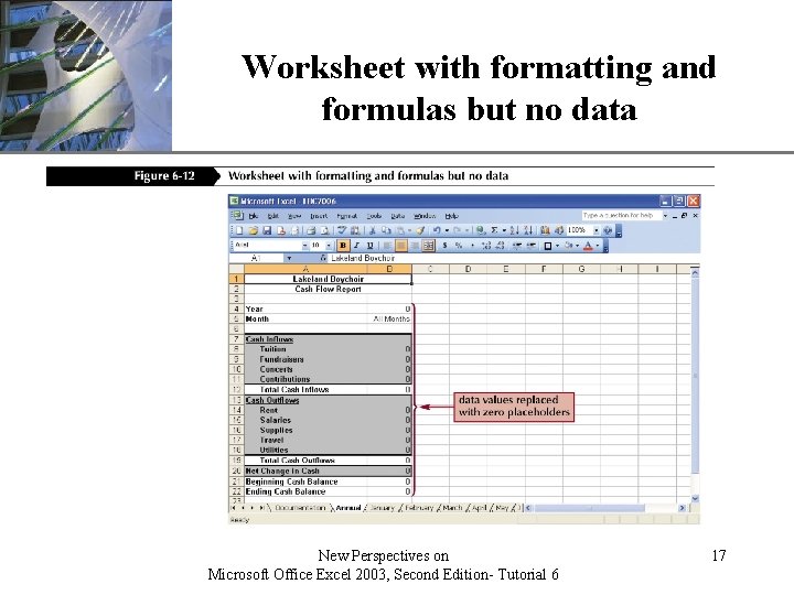 XP Microsoft Office Excel 2003 Tutorial 6 Working