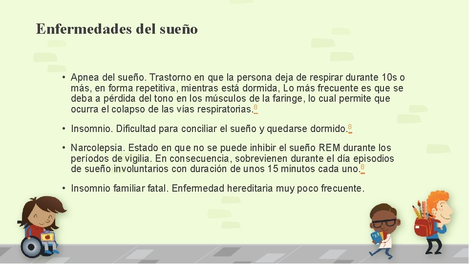 Enfermedades del sueño • Apnea del sueño. Trastorno en que la persona deja de Enfermedades del sueño • Apnea del sueño. Trastorno en que la persona deja de