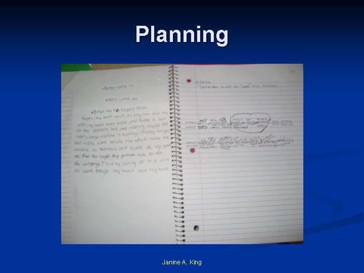 Planning Janine A. King 