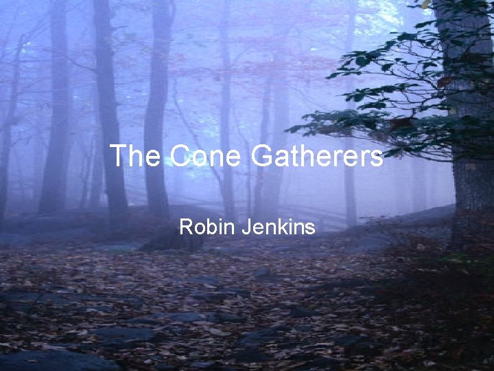 The Cone Gatherers Robin Jenkins 