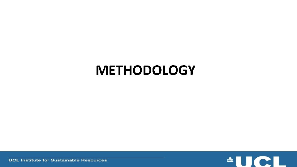 METHODOLOGY 