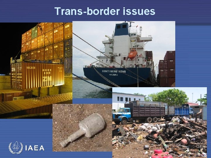 Trans-border issues IAEA 