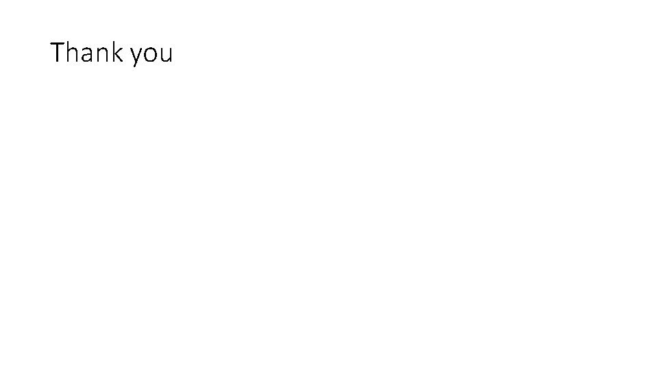 Thank you Thank you