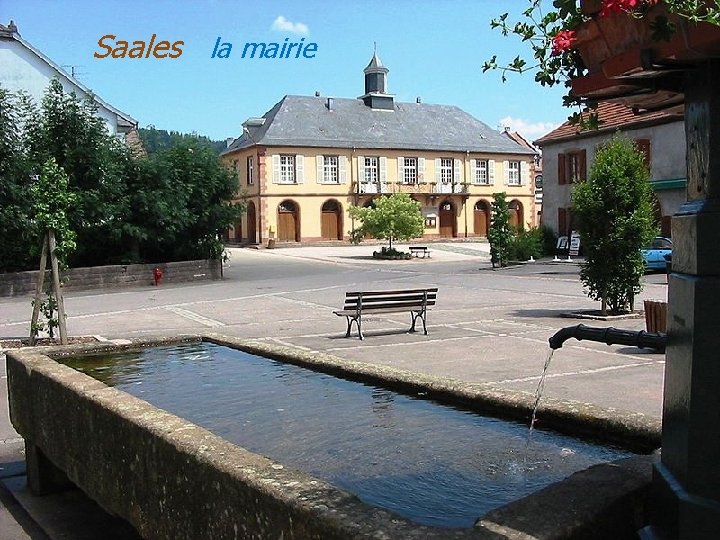 Saales la mairie 