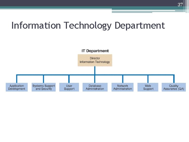 37 Information Technology Department 