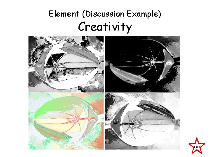 Element (Discussion Example) Creativity Back 