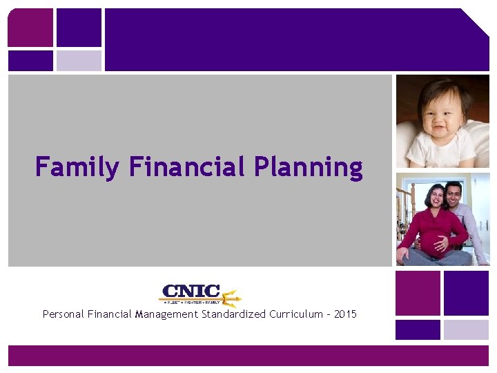 Family Financial Planning Personal Financial Management Standardized Curriculum - 2015 
