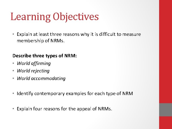 Learning Objectives • Explain at least three reasons why it is difficult to measure Learning Objectives • Explain at least three reasons why it is difficult to measure