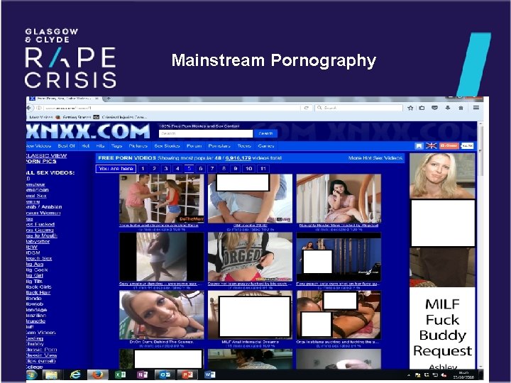 Mainstream Pornography 