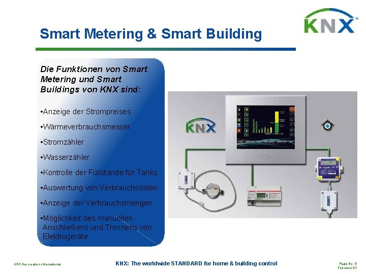 Smart Metering & Smart Building Die Funktionen von Smart Metering und Smart Buildings von