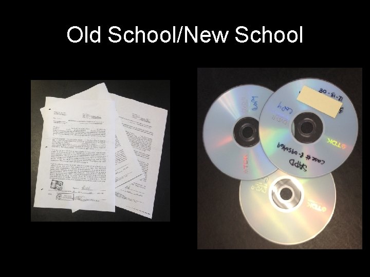 Old School/New School 