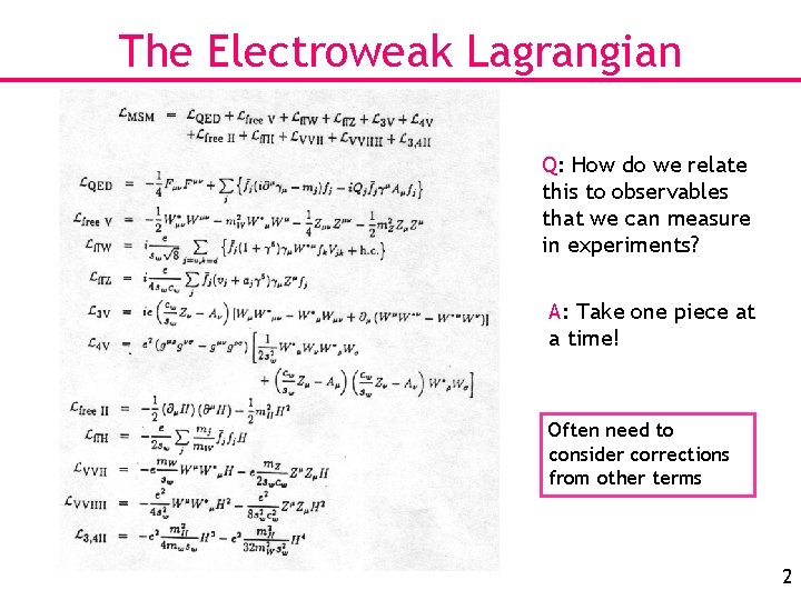 Electroweak Physics From An Experimentalist Supa Graduate Lectures