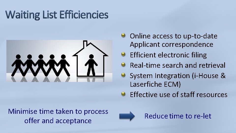 Online access to up-to-date Applicant correspondence Efficient electronic filing Real-time search and retrieval System Online access to up-to-date Applicant correspondence Efficient electronic filing Real-time search and retrieval System