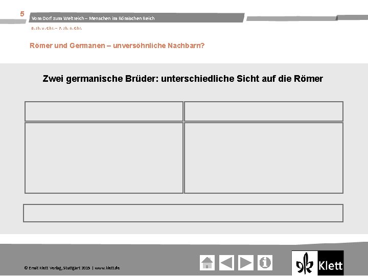 5 Vom Dorf zum Weltreich – Menschen im Römischen Reich 8. Jh. v. Chr.