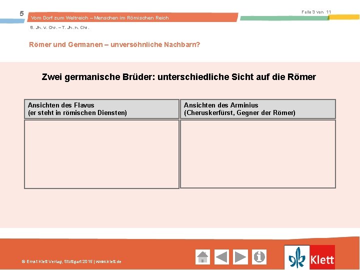 5 Folie 3 von 11 Vom Dorf zum Weltreich – Menschen im Römischen Reich