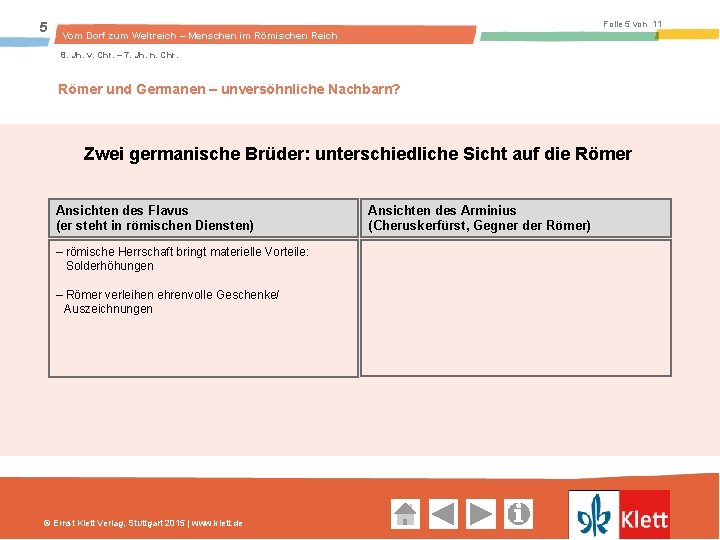 5 Folie 5 von 11 Vom Dorf zum Weltreich – Menschen im Römischen Reich
