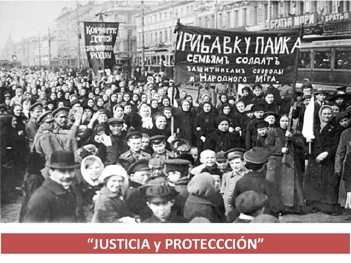 “JUSTICIA y PROTECCCIÓN” 